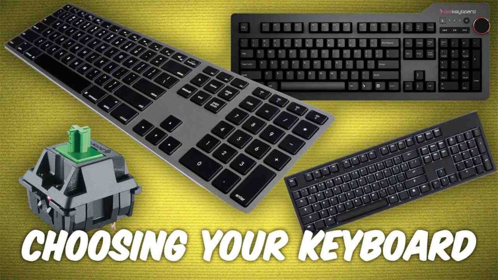 Choose your Keyboard