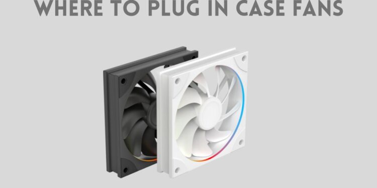 Where to Plug In Case Fans
